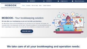 Mobook Accounting Website Design by DesignBurst 960x540